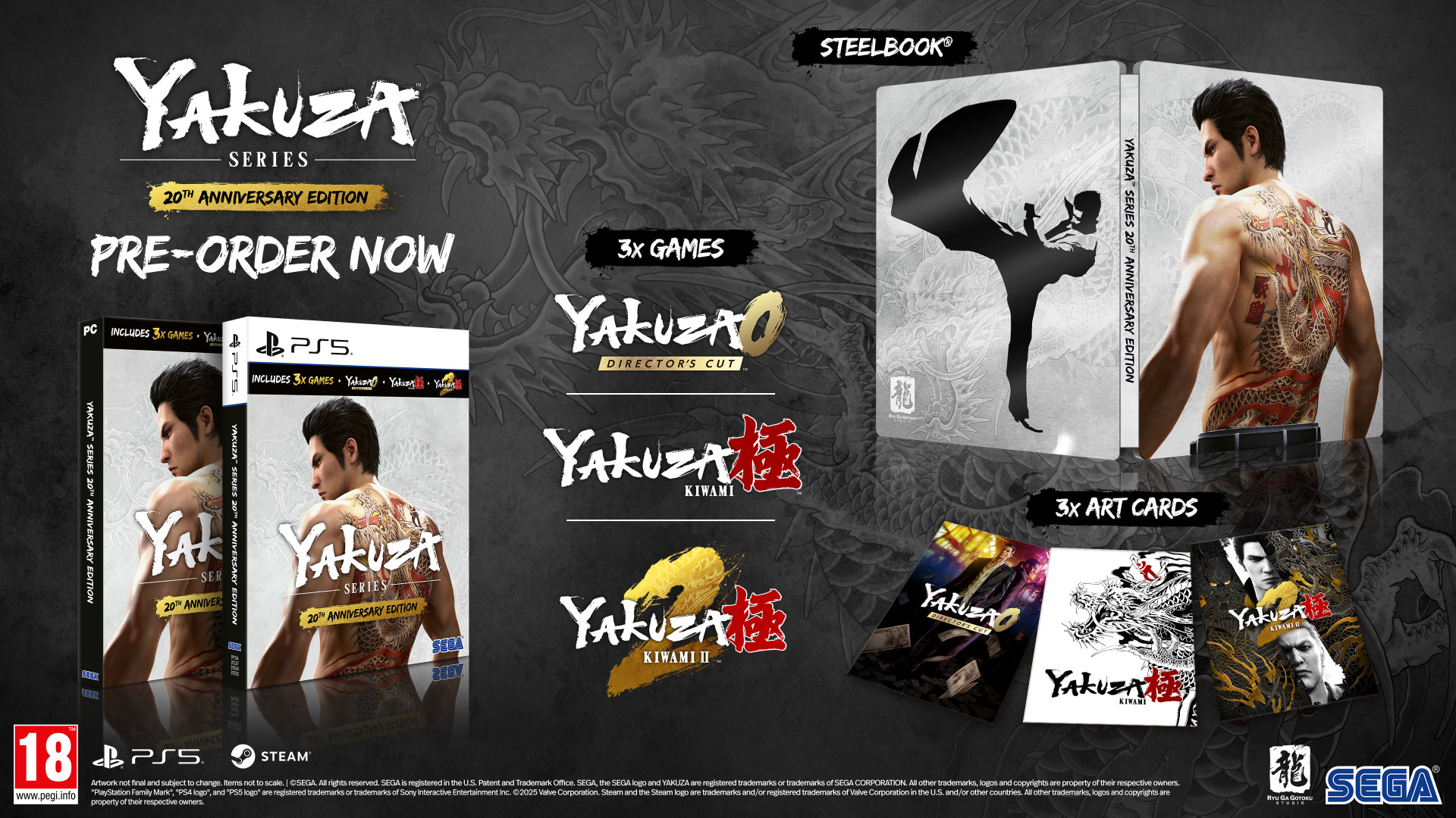SEGA Yakuza 20th Anniversary Edition