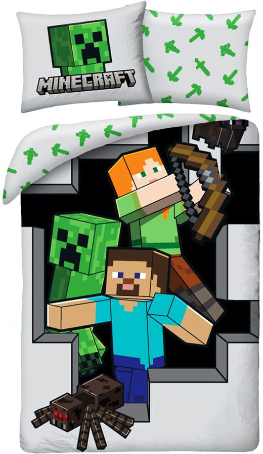 Halantex Minecraft Duvet Set - Ver. 8 (140x200cm)
