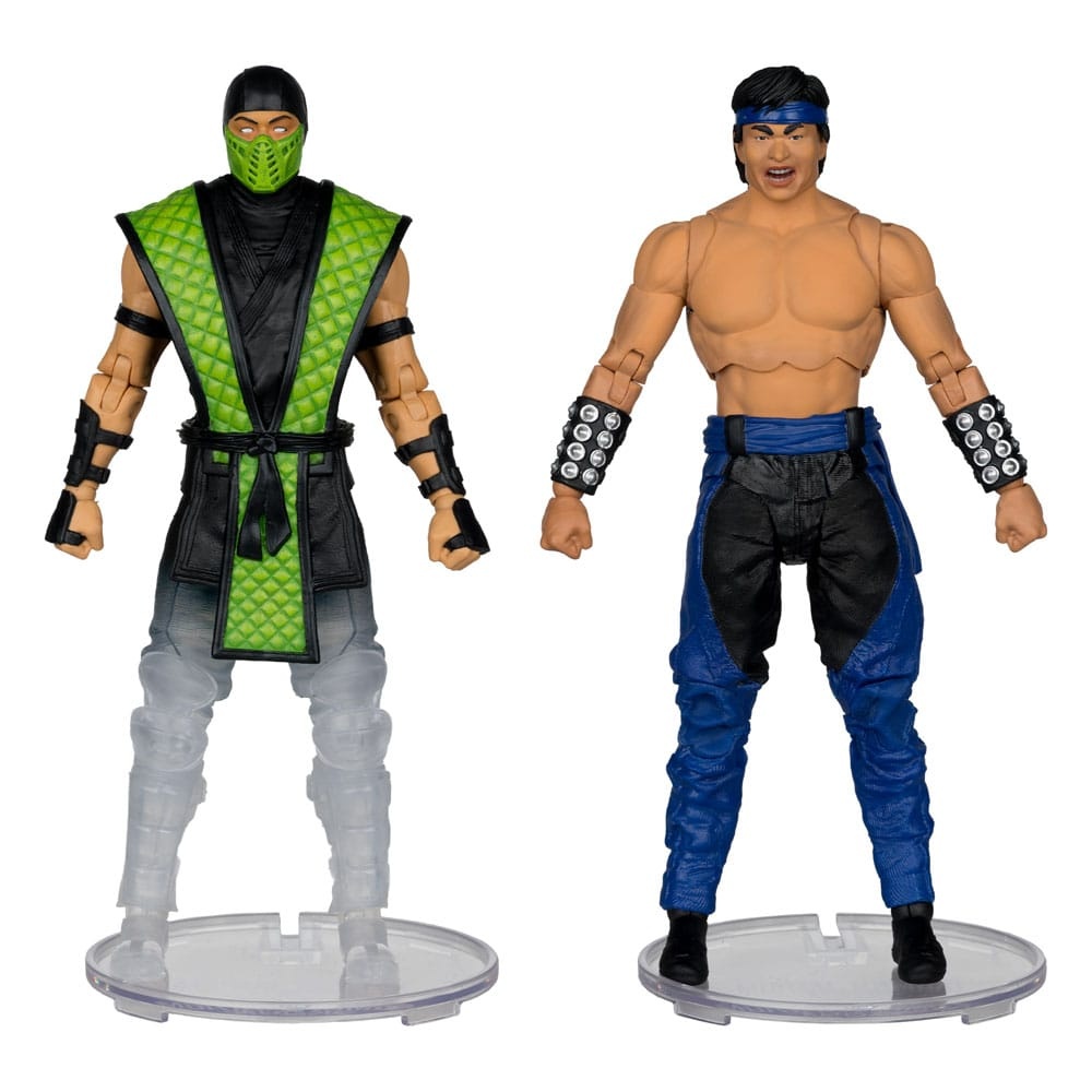McFarlane Mortal Kombat Klassic Liu Kang vs. Reptile