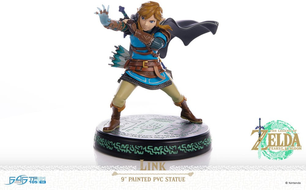 First 4 Figures The Legend of Zelda: Tears of the Kingdom Statue - Link