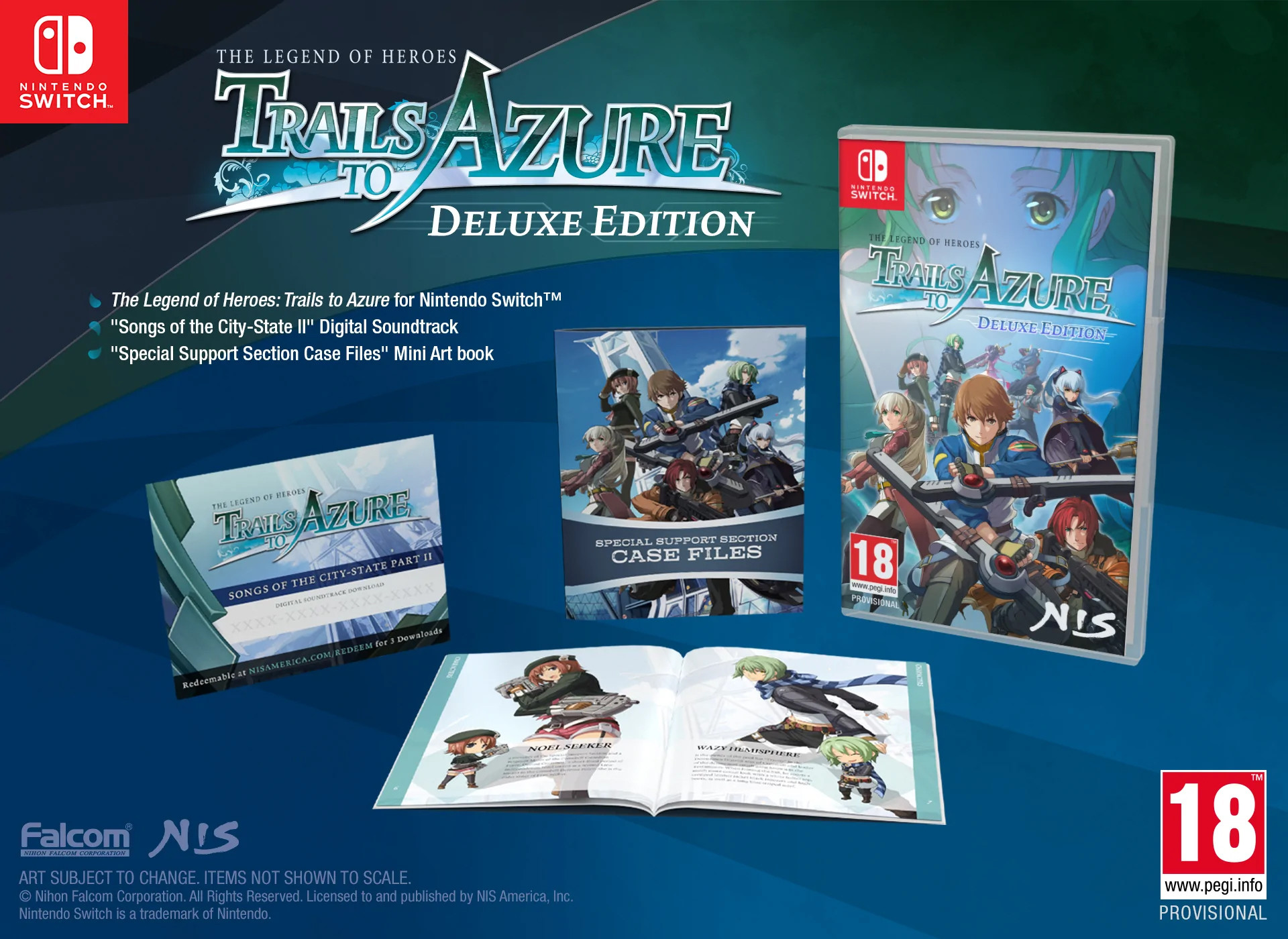 NIS The Legend of Heroes Trails to Azure Deluxe Edition