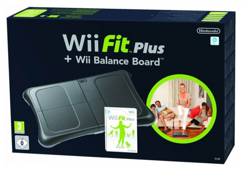 Nintendo Wii Fit Plus + Balance Board (Black)