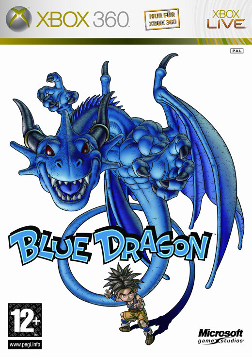 Microsoft Blue Dragon (verpakking Duits, game Engels)