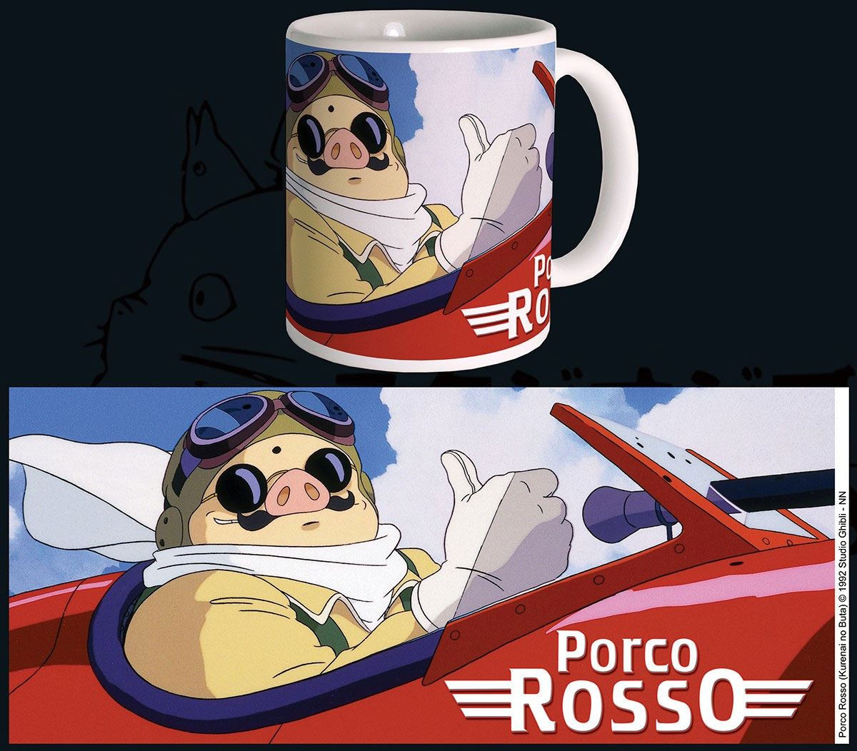 Semic Distribution Studio Ghibli Mug - Porco Rosso
