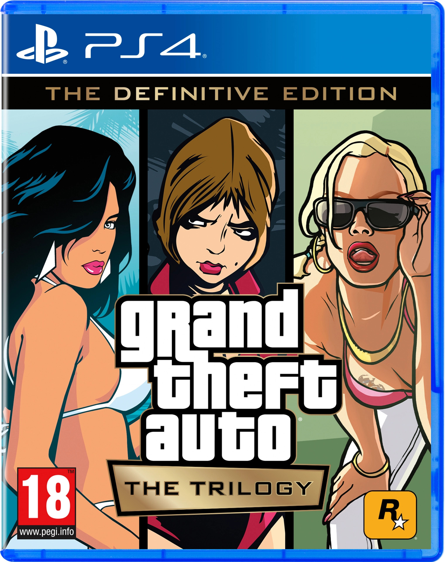 Rockstar Grand Theft Auto The Trilogy - Definitive Edition (verpakking Frans, game Engels)
