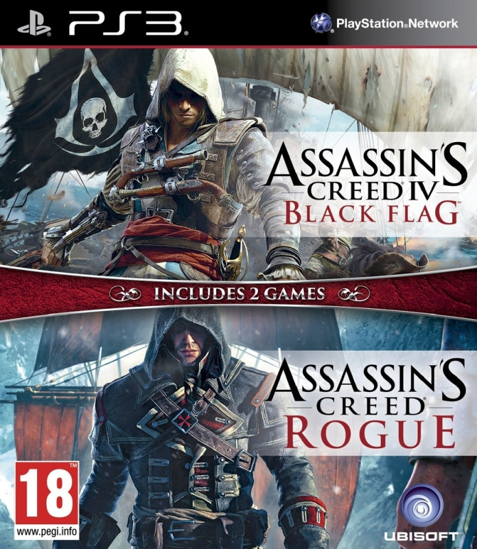Ubisoft Assassin's Creed 4 Black Flag + Assassin's Creed Rogue