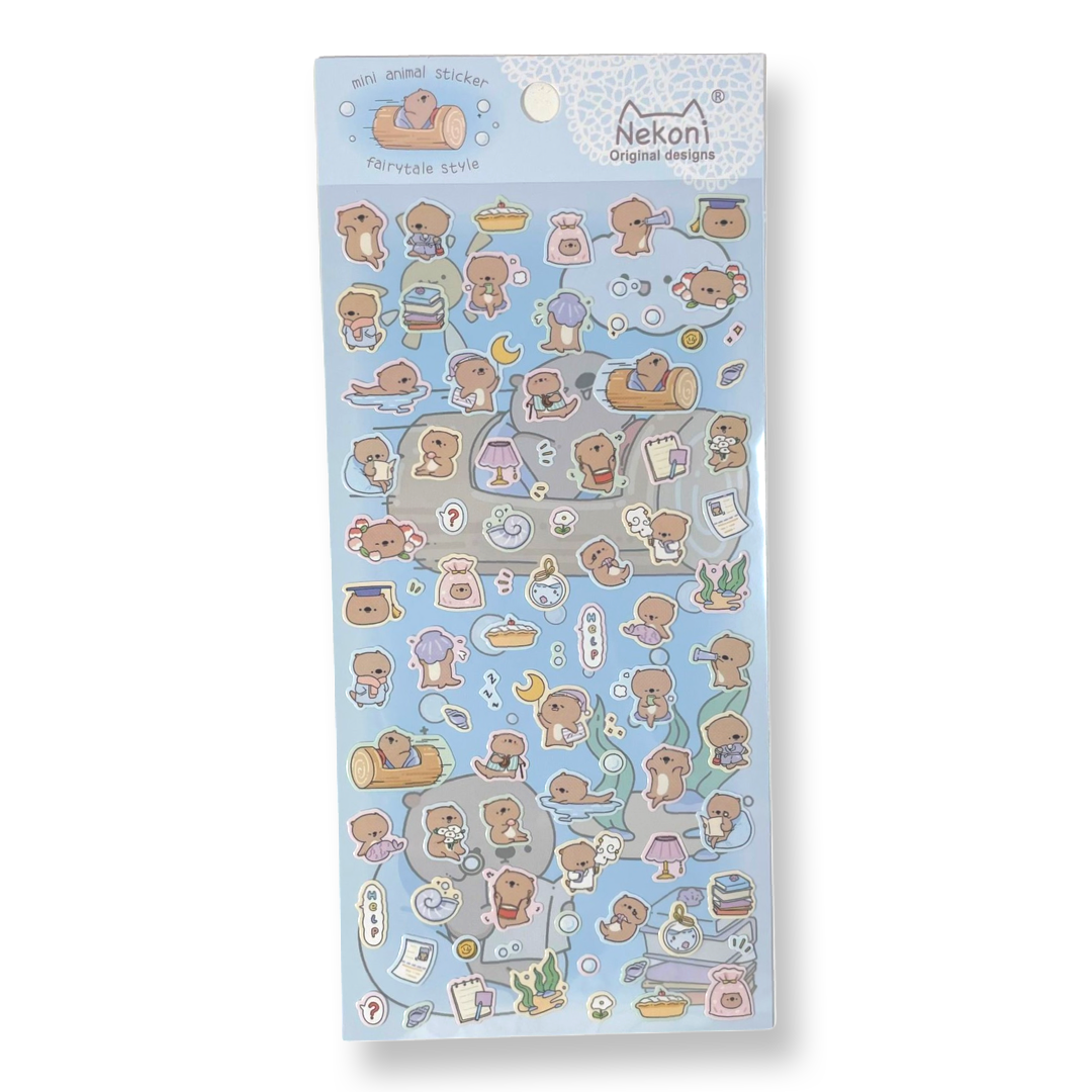 - Nekoni Mini Stickers  Otter