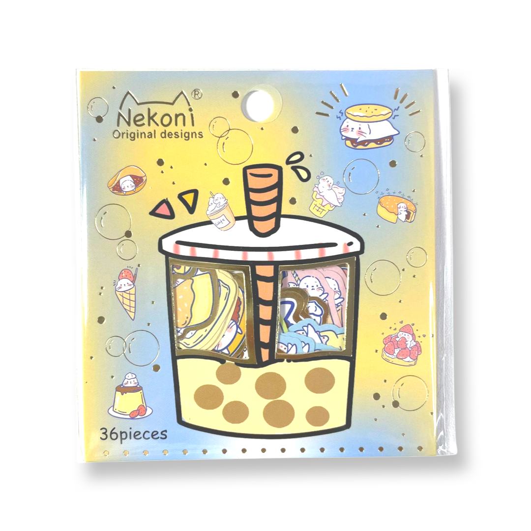 - Nekoni Zeehond Boba Stickerzakje