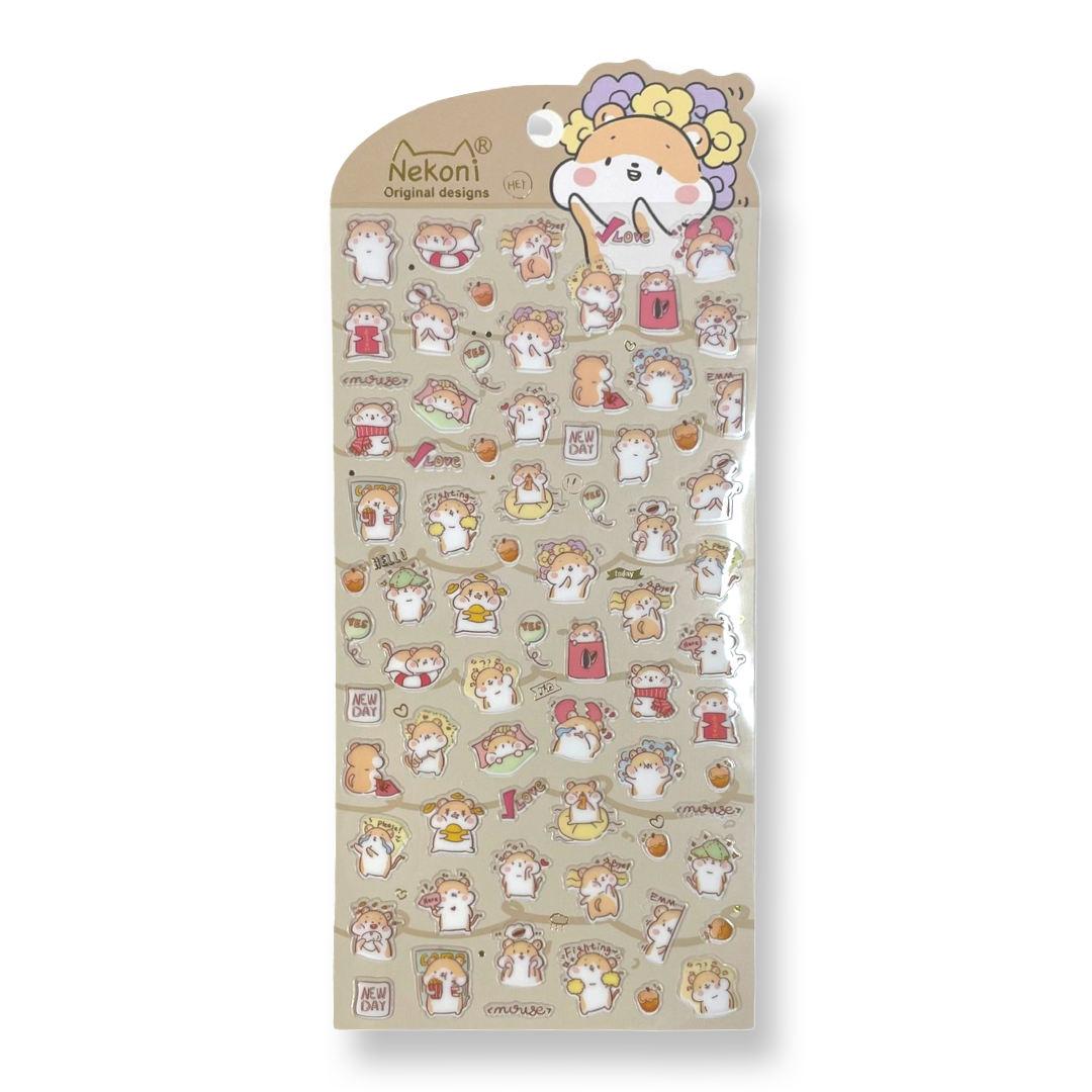 - Nekoni Hamster Stickers