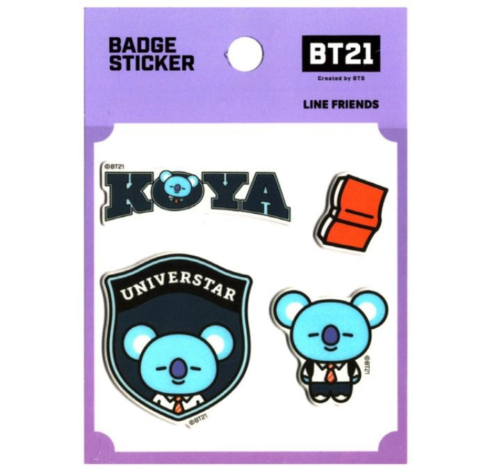 BT21 Badge Sticker - KOYA