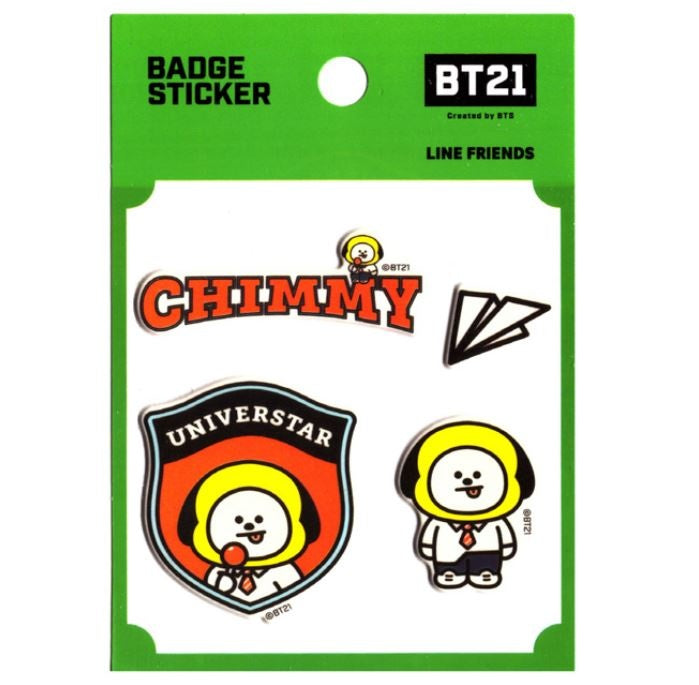 BT21 Badge Sticker - CHIMMY