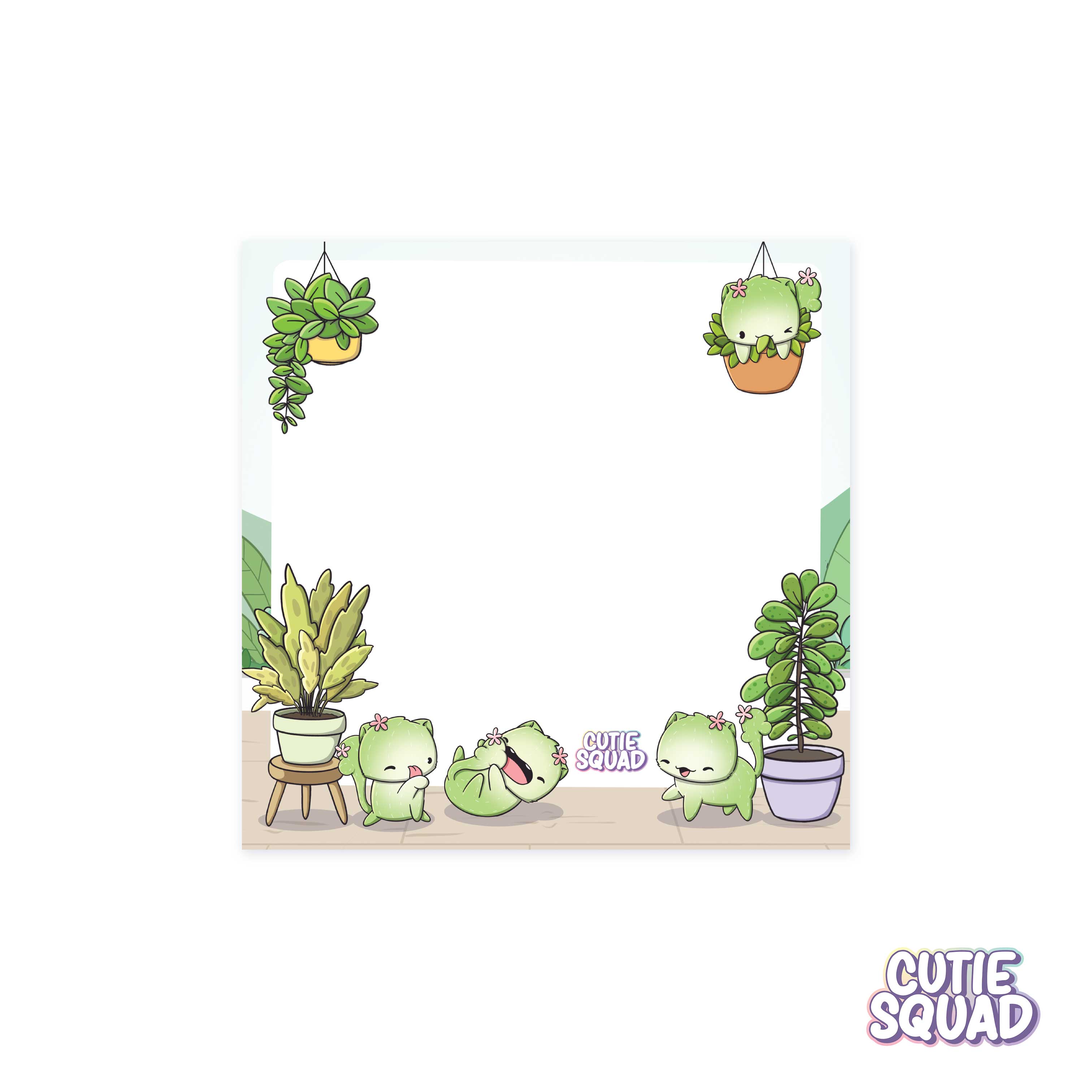 CutieSquad Sticky Notes - Cactus Cats II