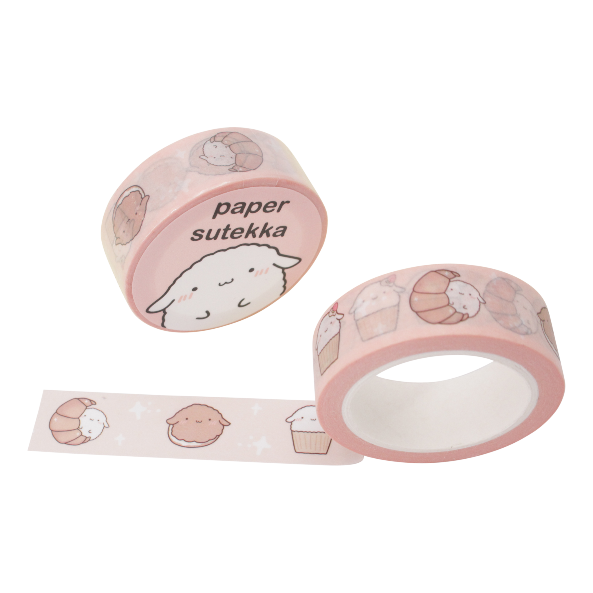 Paper Sutekka Washi Tape Mochi Bakery - 