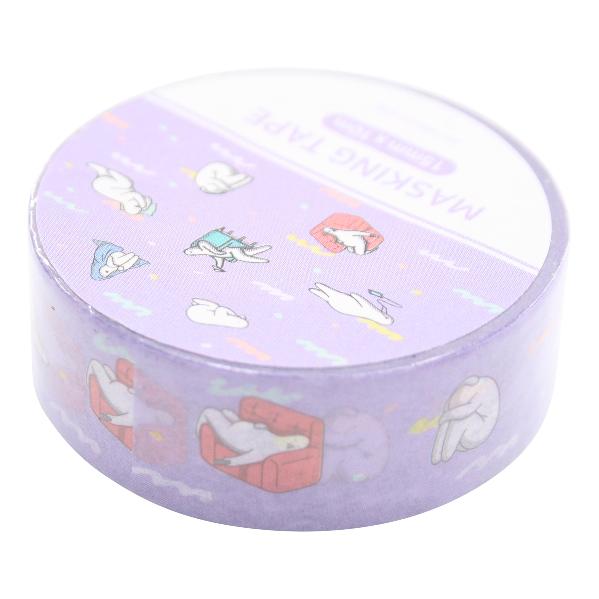 Mr.Donothing Masking / washi tape - Paars