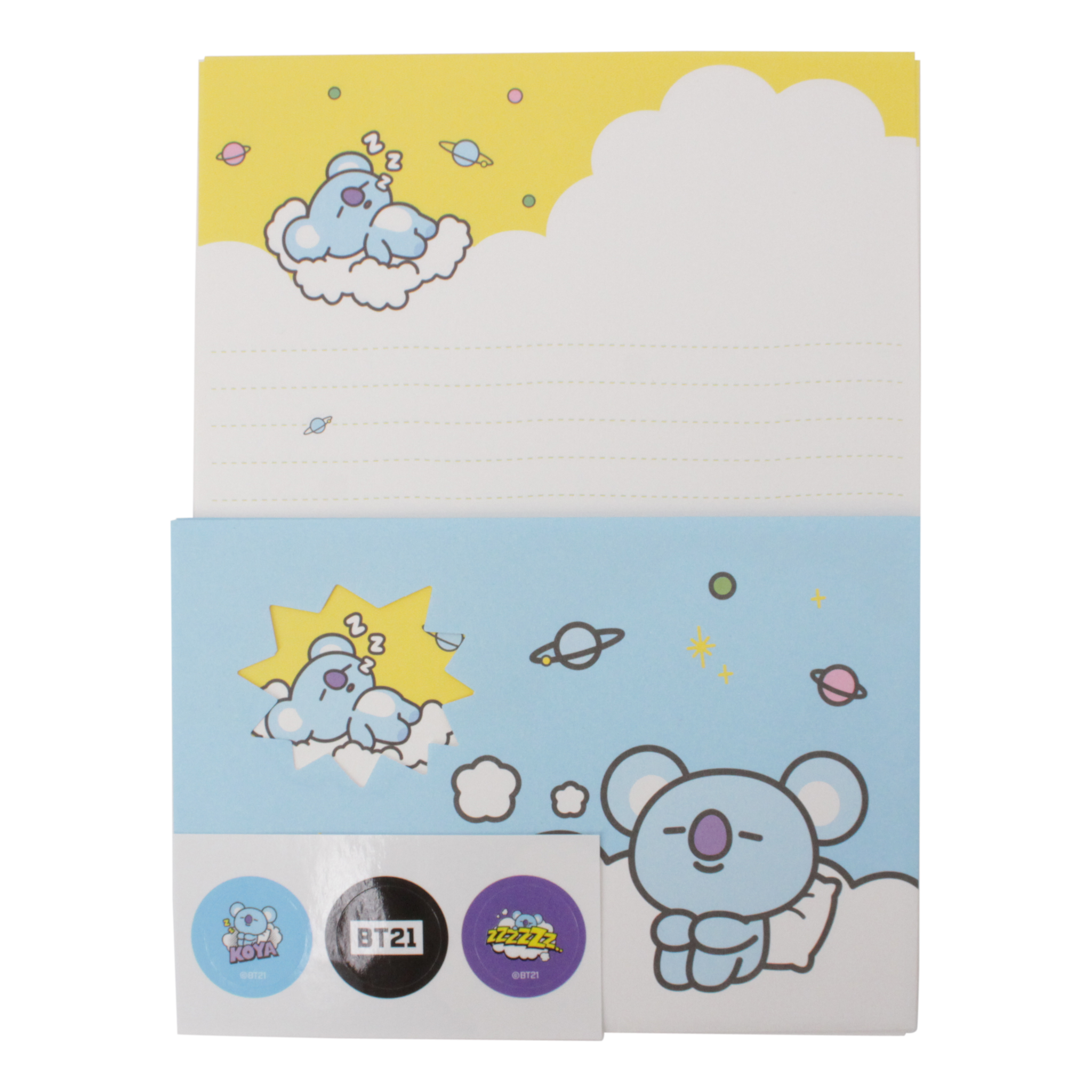 BT21 Briefpapier set B - KOYA