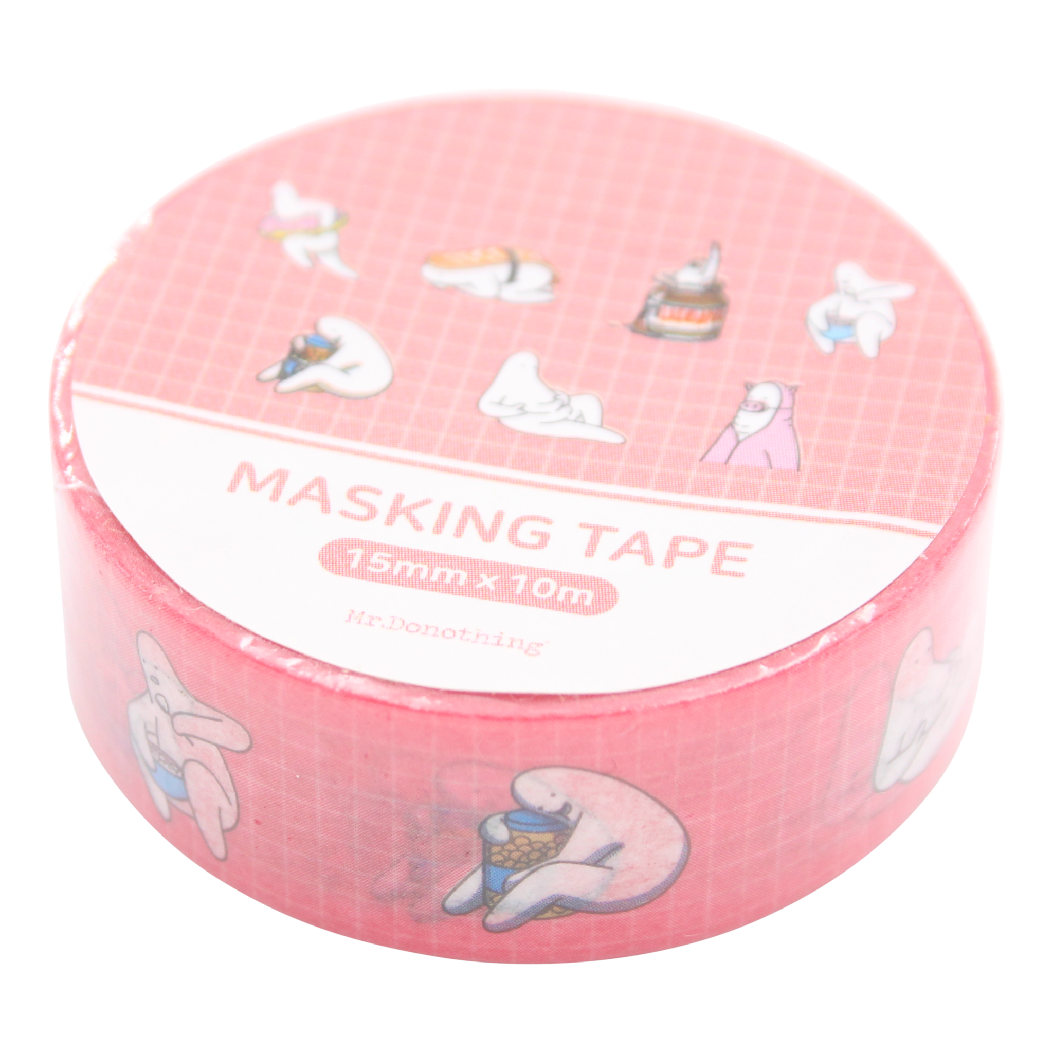 Mr.Donothing Masking / washi tape - Roze