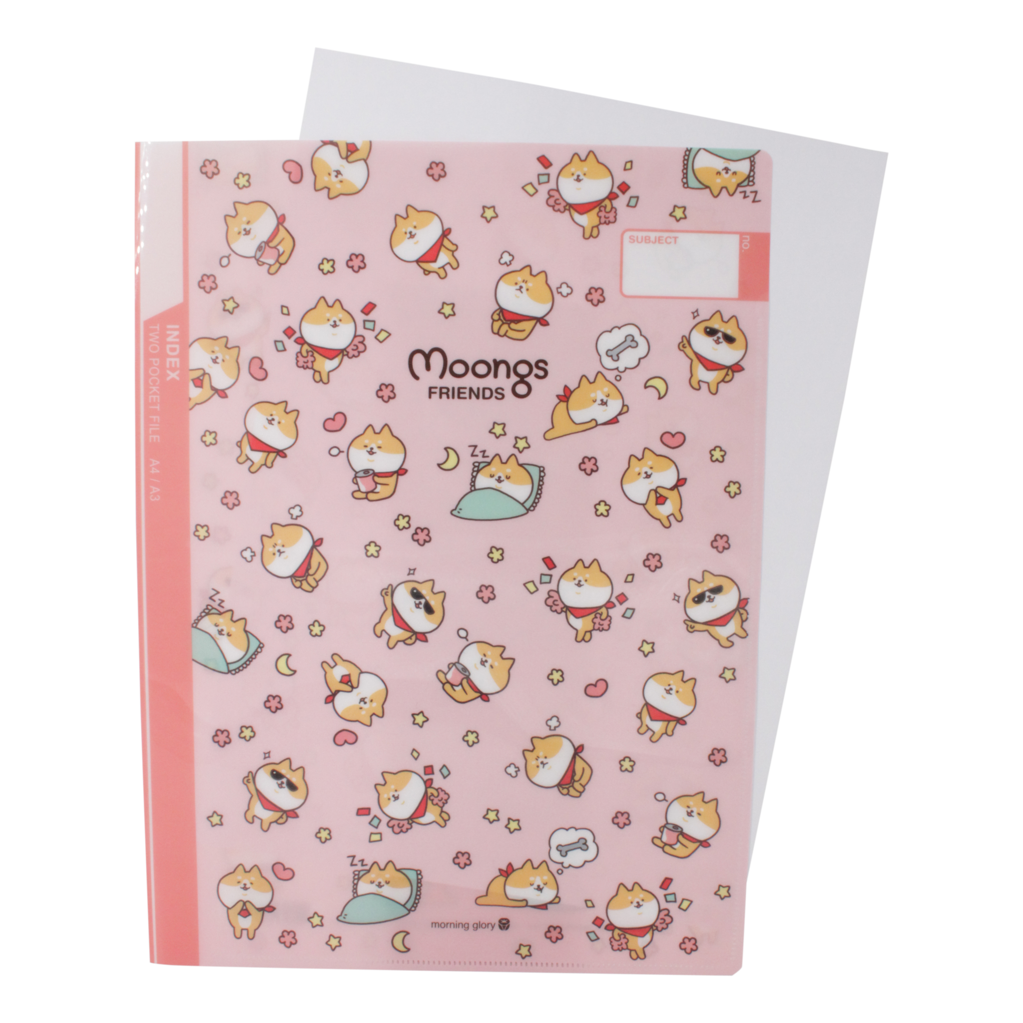 Moongs Friends A4 insteekmap - diverse