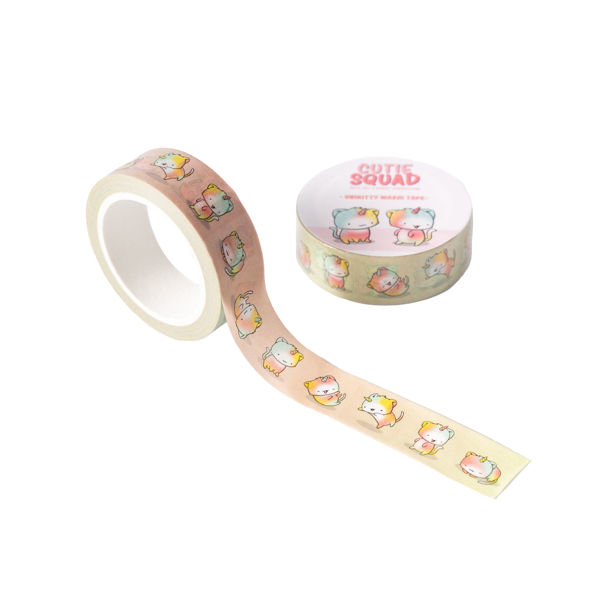 CutieSquad Washi Tape - Unikitties