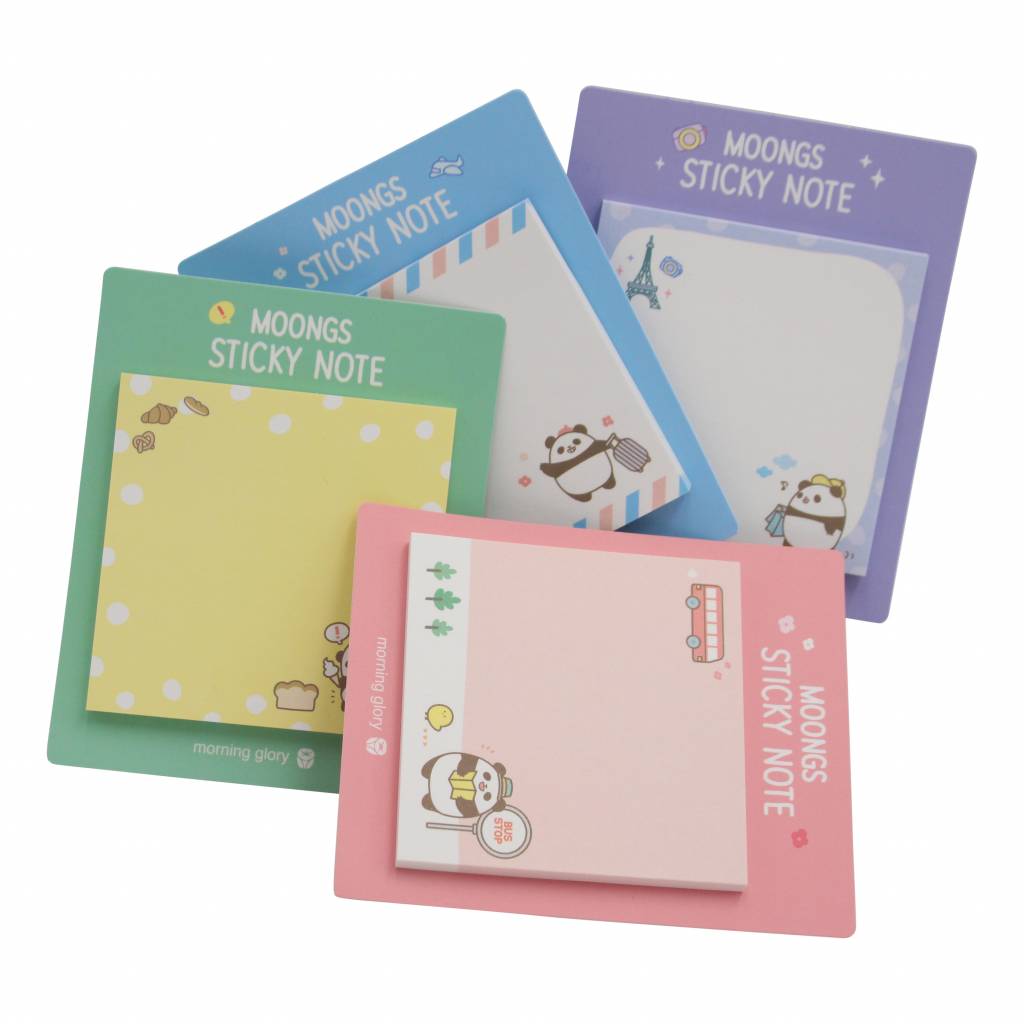 Moongs sticky notes set