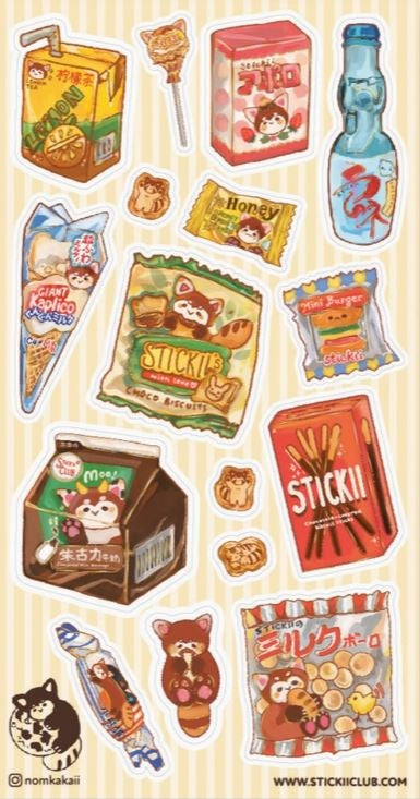 Stickii Stickervel Snacks - 