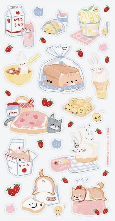 Stickii Stickervel - Kawaii Pet Picnic