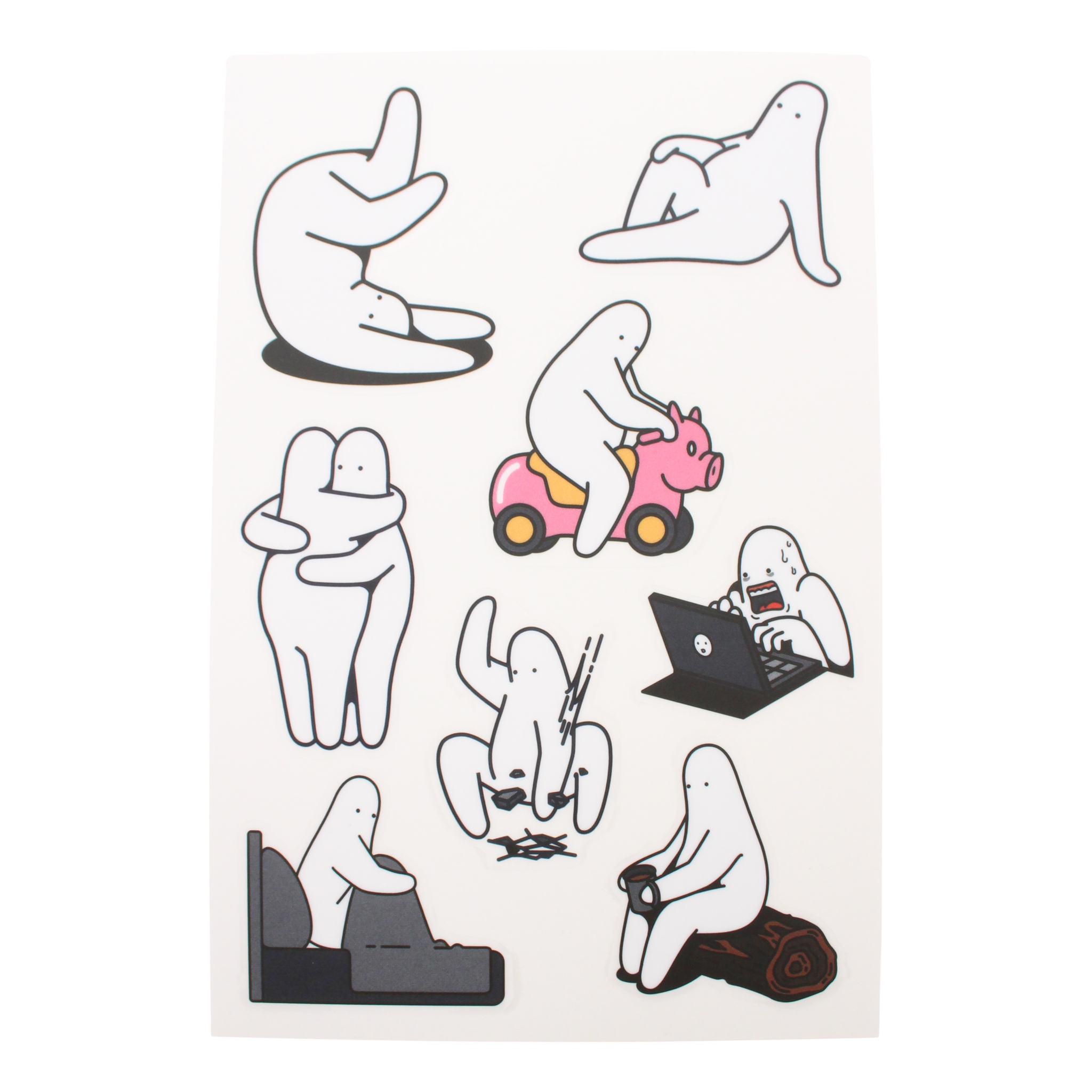 Mr.Donothing stickervel versie B