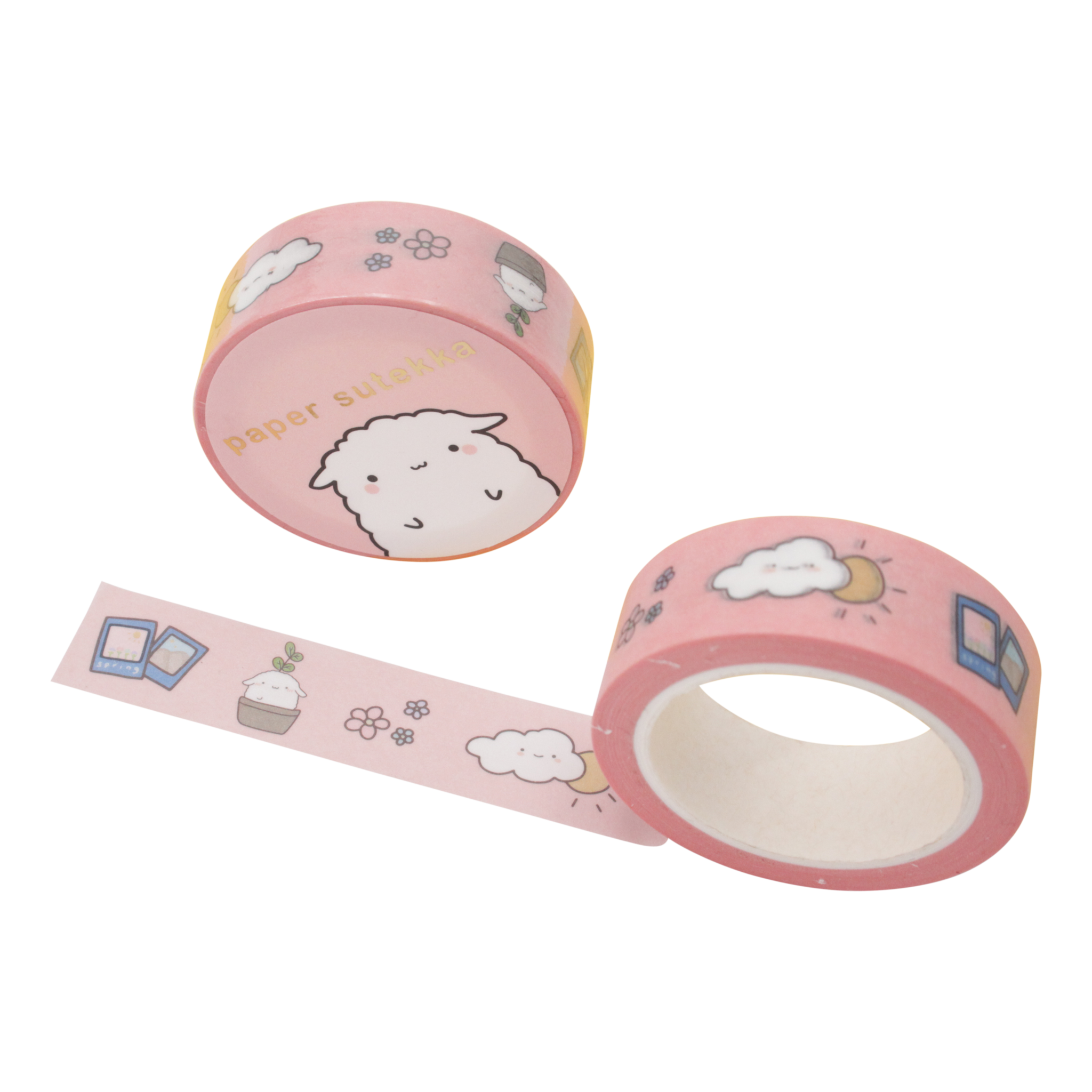 Paper Sutekka Washi Tape Doodles Nature - PaperSutekka