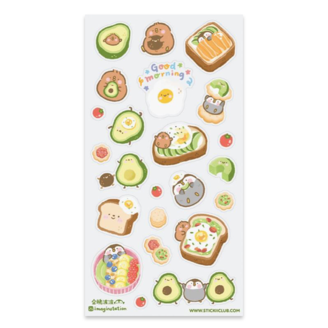 Stickii Stickervel - All the Avocado