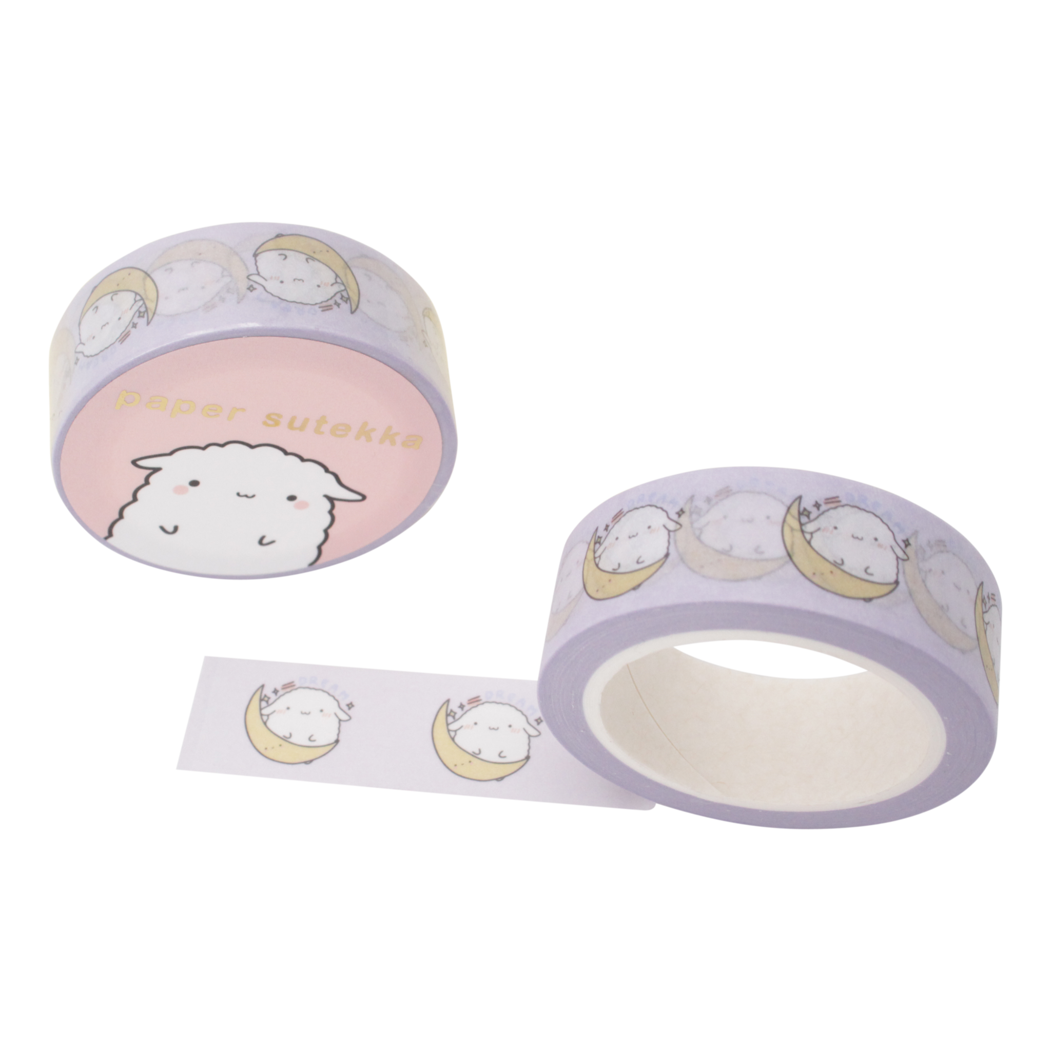 Paper Sutekka Washi Tape Mochi Moon Dream - PaperSutekka