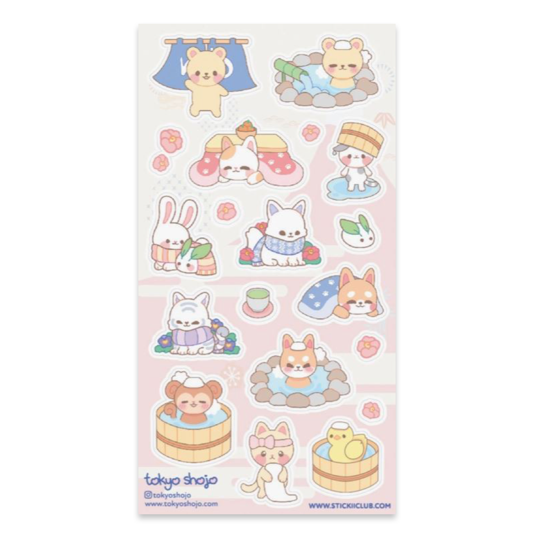 Stickii Stickervel - Animal Spa Day