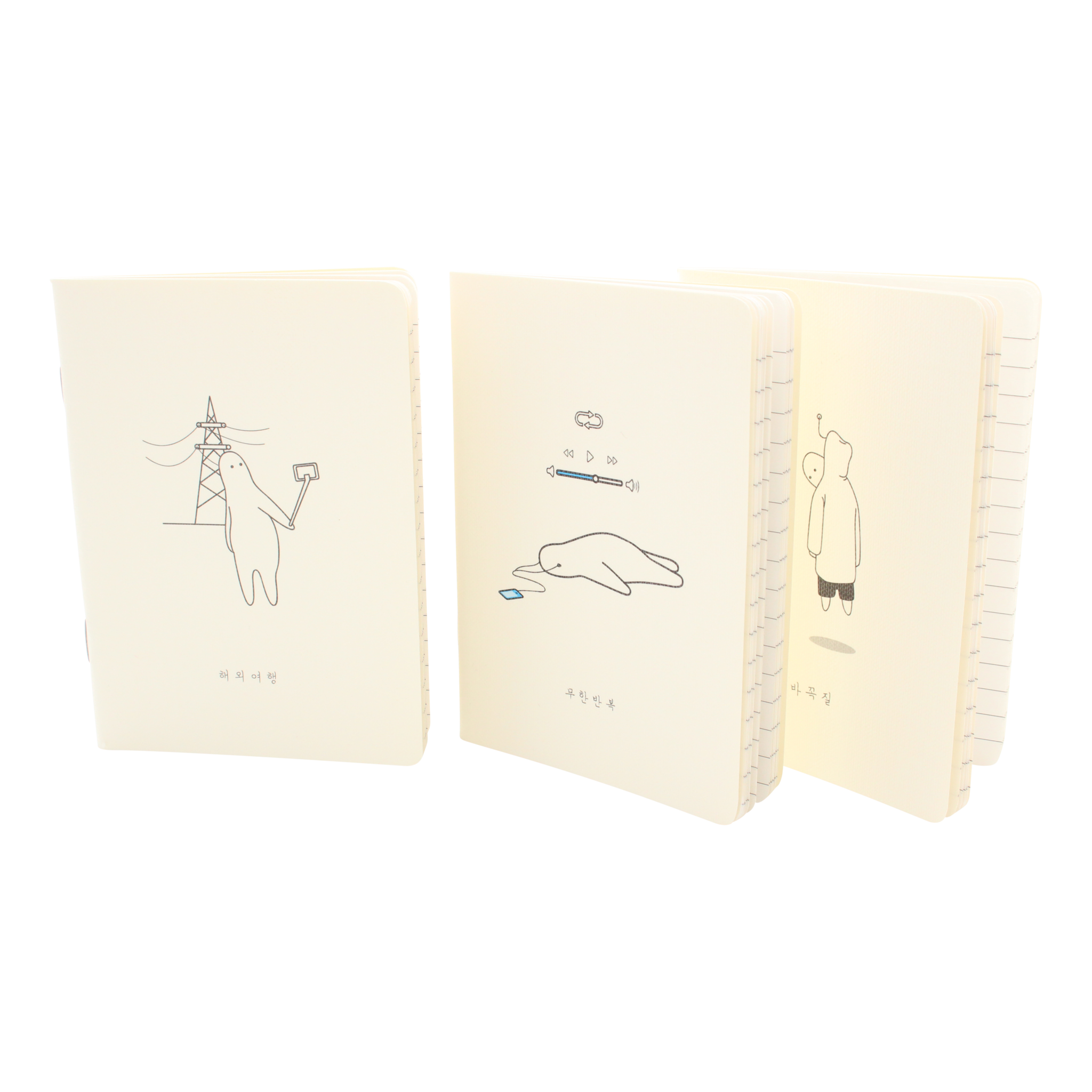 Mr.Donothing  Mini note set 1