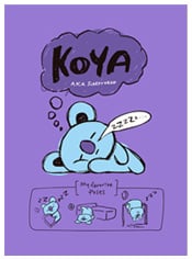 BT21 Schrift - KOYA