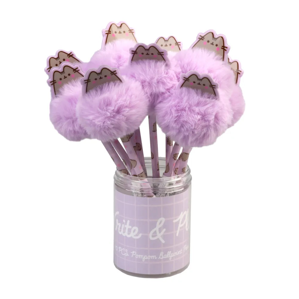 Pusheen Moments balpen met pompom
