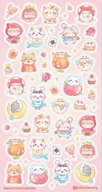 Stickii Stickervel - Cutie Story Time