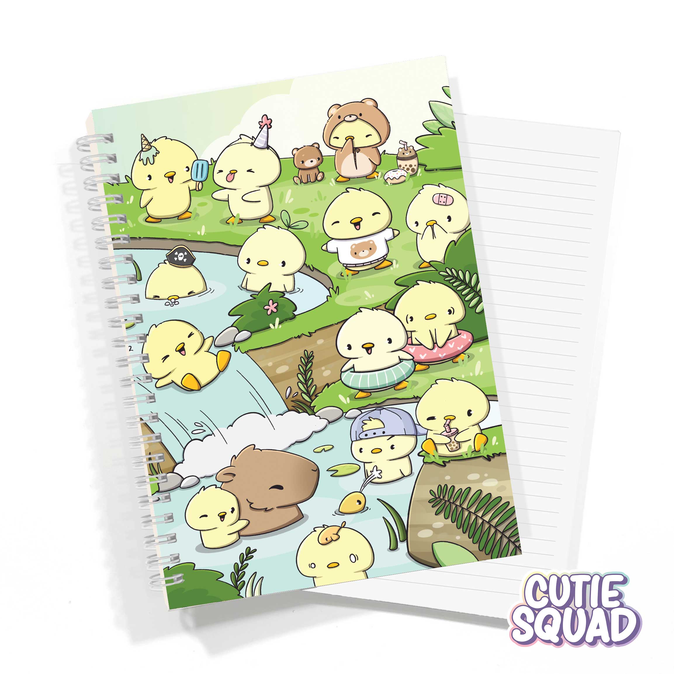 CutieSquad Poolparty Notebook A5 - 