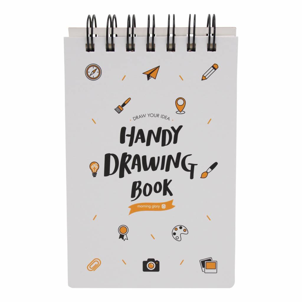 Moongs schetsboek - wit