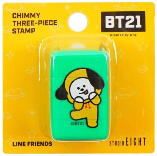 BT21 Driedelige stempel - CHIMMY