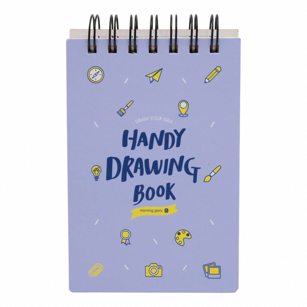 Moongs schetsboek - paars