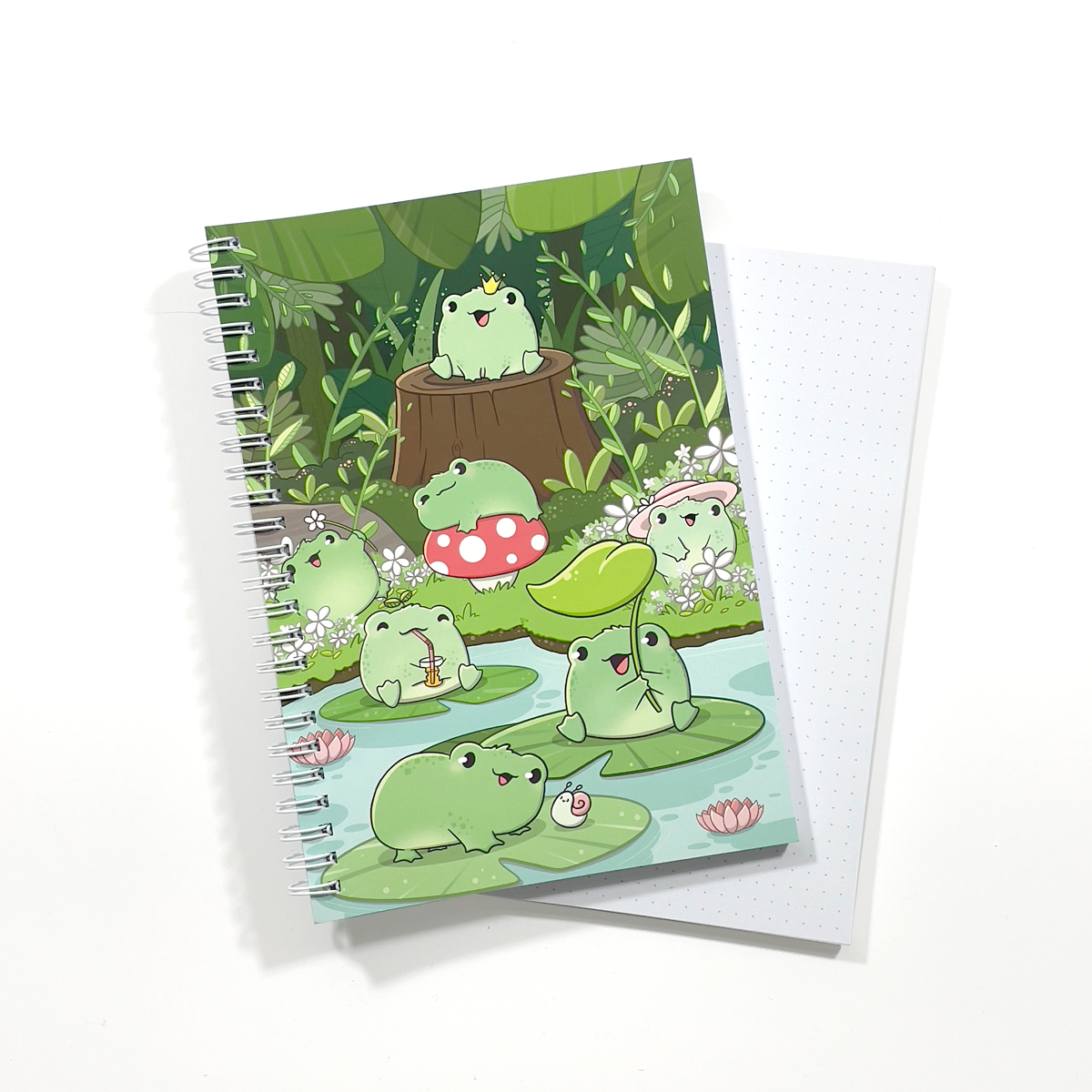 CutieSquad Bullet Journal A5 - Frog Festival