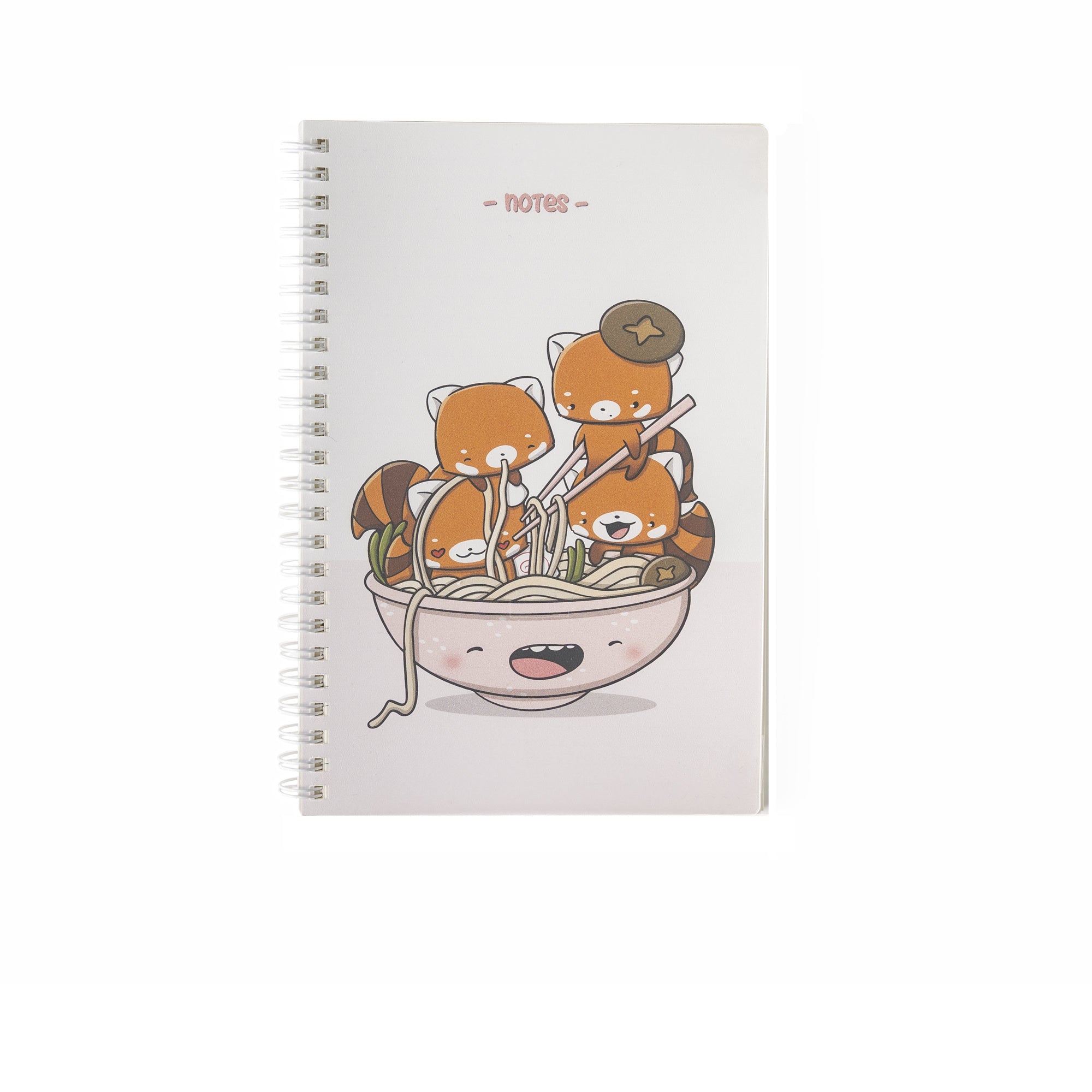 CutieSquad A5 Notebook - Hungry Red Pandas