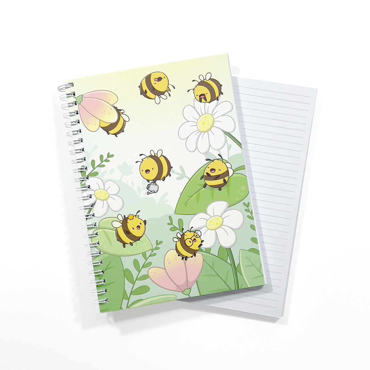CutieSquad Notebook A5 - Kawaii Bees