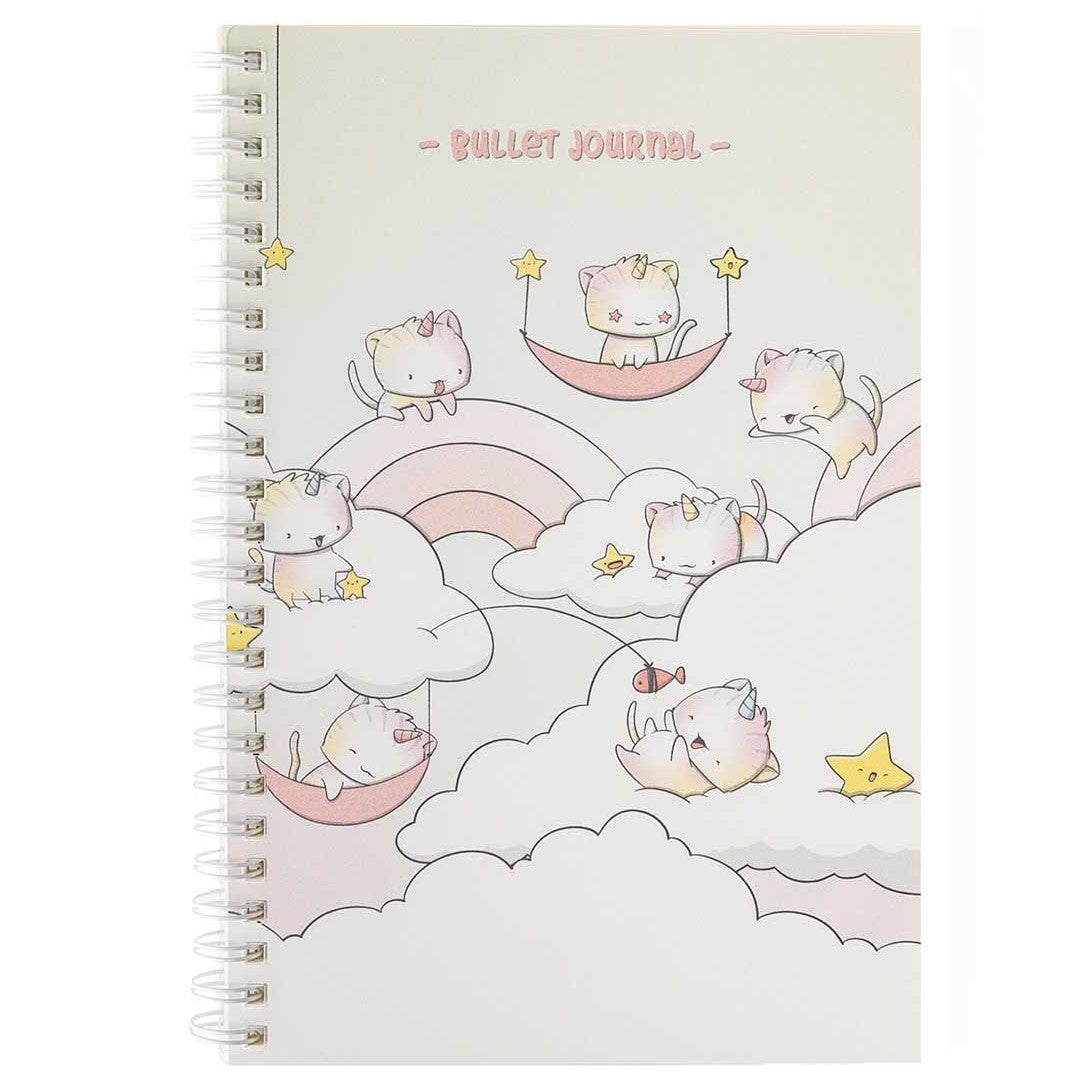 CutieSquad A5 Bullet Journal - Unikitties