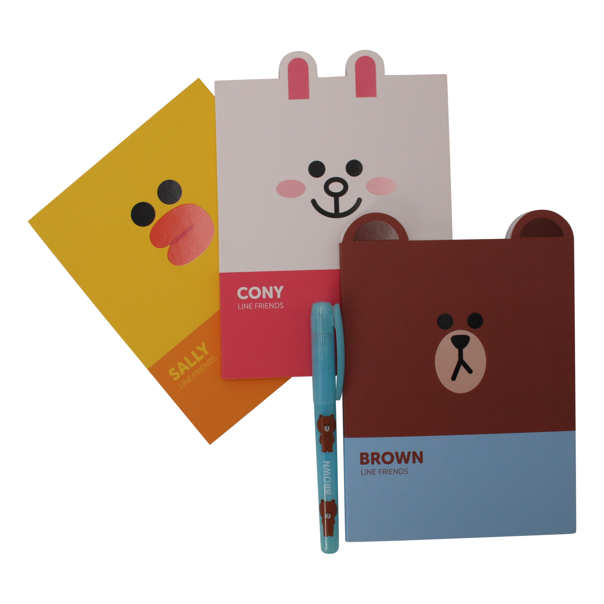 LINE FRIENDS A6 notitieboek set