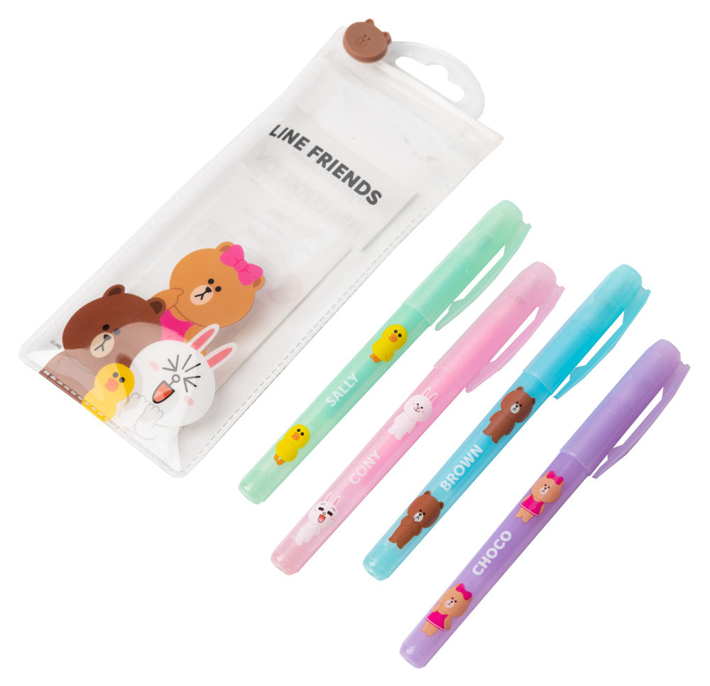 LINE FRIENDS gelpennen set
