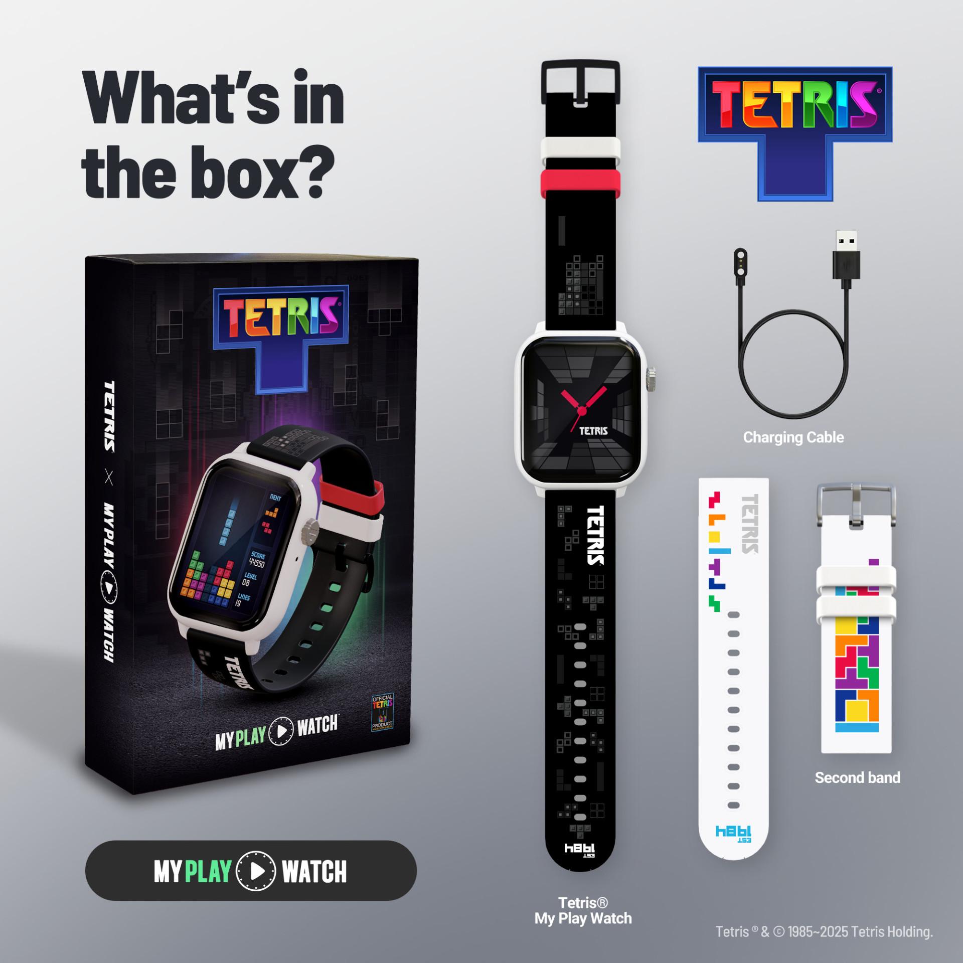 Plaion Tetris: My Play Watch