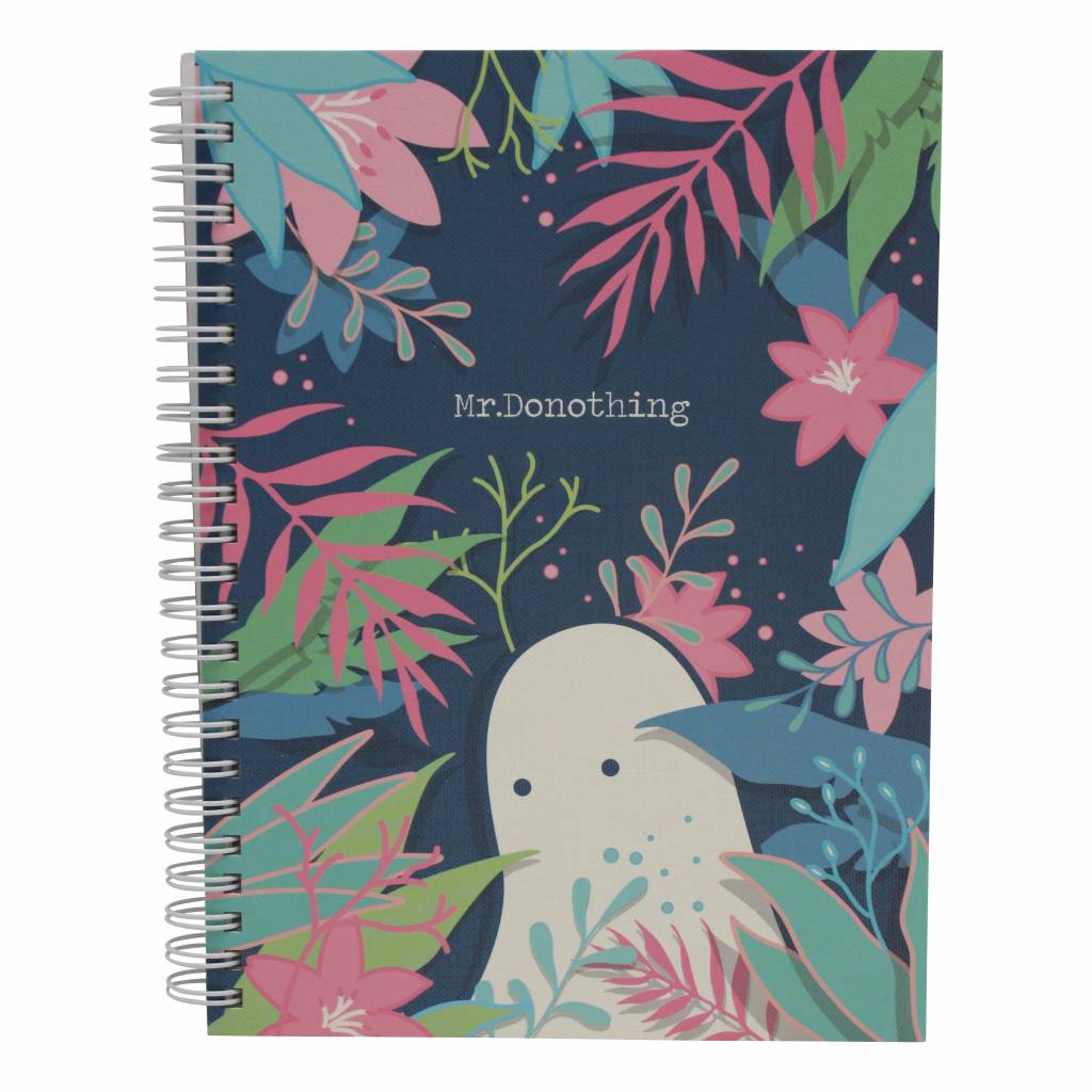 Mr.Donothing Spring notebook Blue