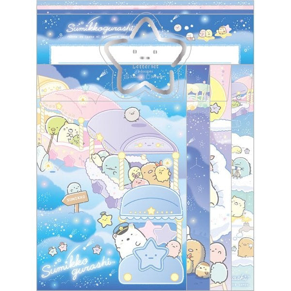 San-X Sumikkogurashi briefpapier set - Starry Sky Walk
