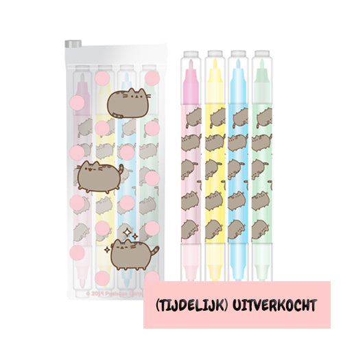 Pusheen highlighters set - Sweet and simple