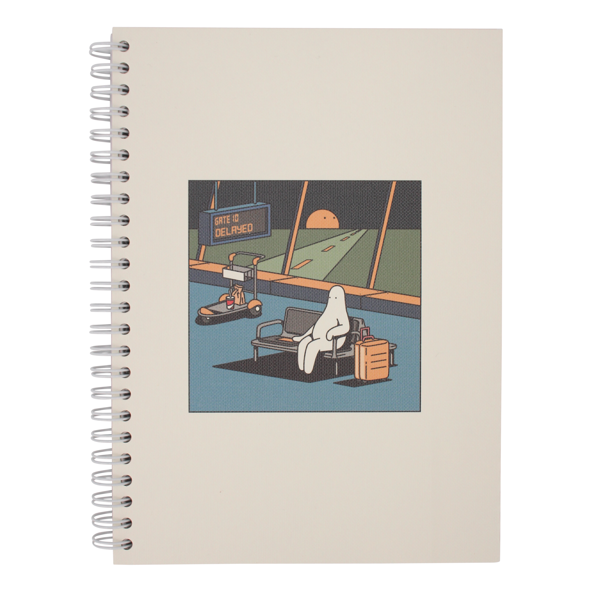 Mr.Donothing notebook - Airport