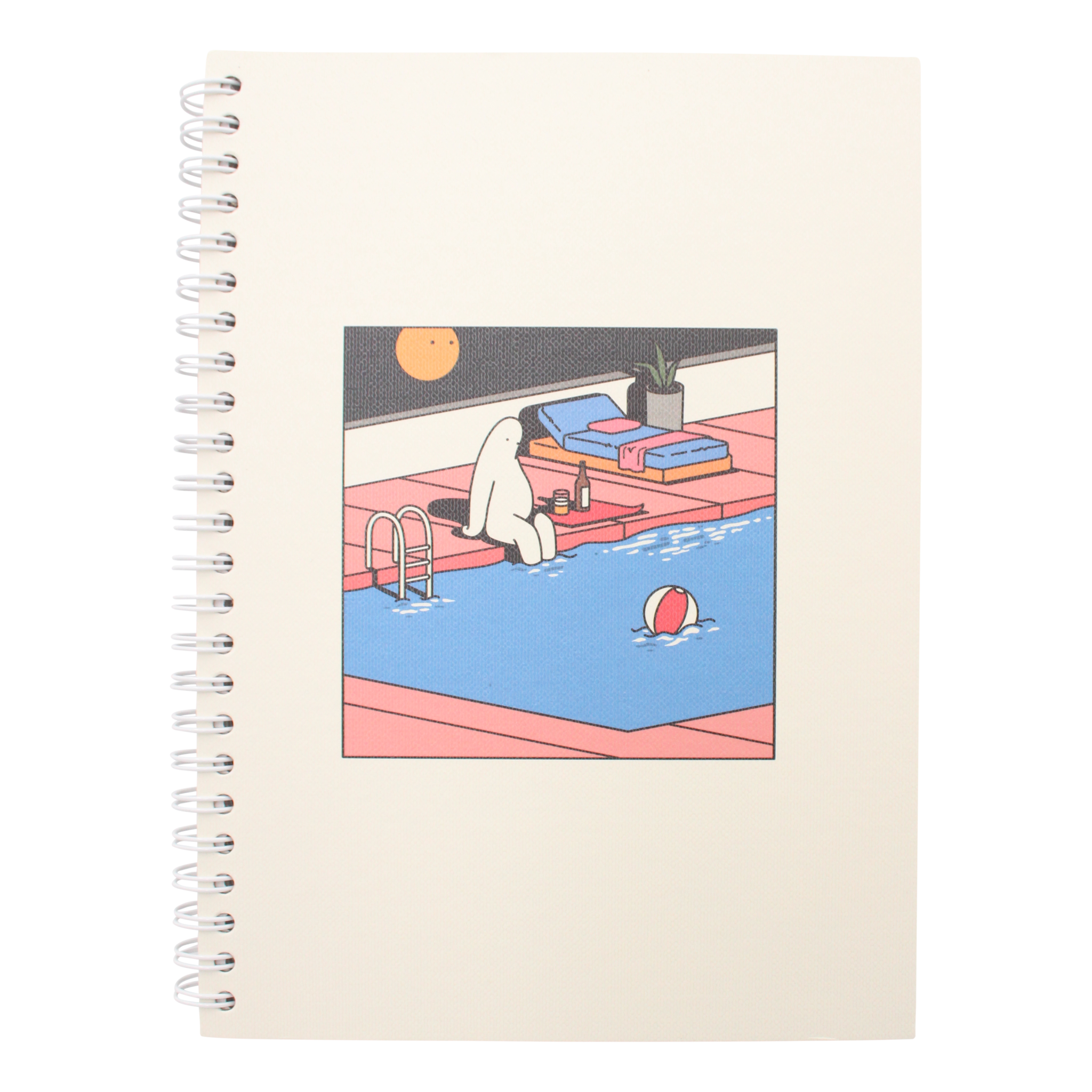 Mr.Donothing notebook - Swimming pool